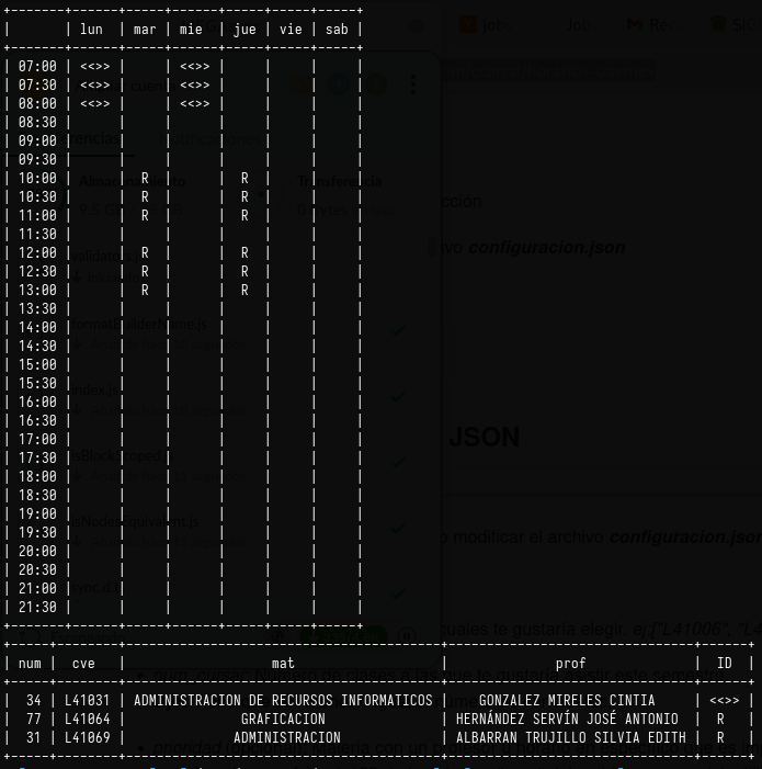 Output of the first iteration